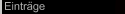 Eintr&auml;ge